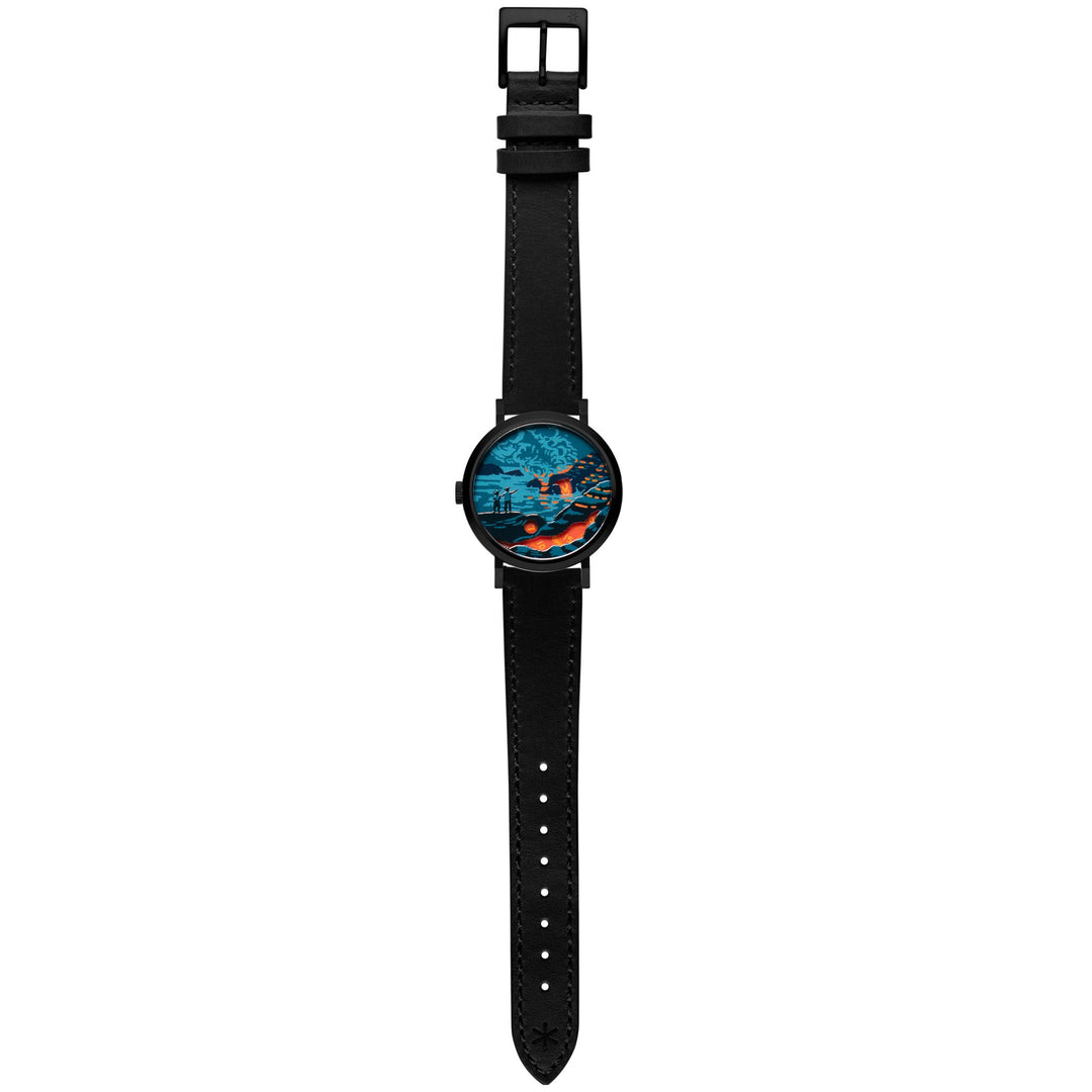 Asterisk Hawaii Volcanoes Jump Hour Automatic | Watches.com
