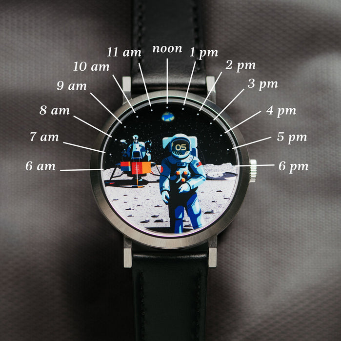 Asterisk Apollo 11 Moonwalk Limited Edition angled shot picture