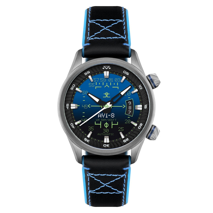 AVI-8 Hawker Harrier HUD Automatic Gradient Blue angled shot picture