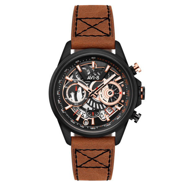 AVI-8 Hawker Harrier Matador Chronograph Desert Black | Watches.com