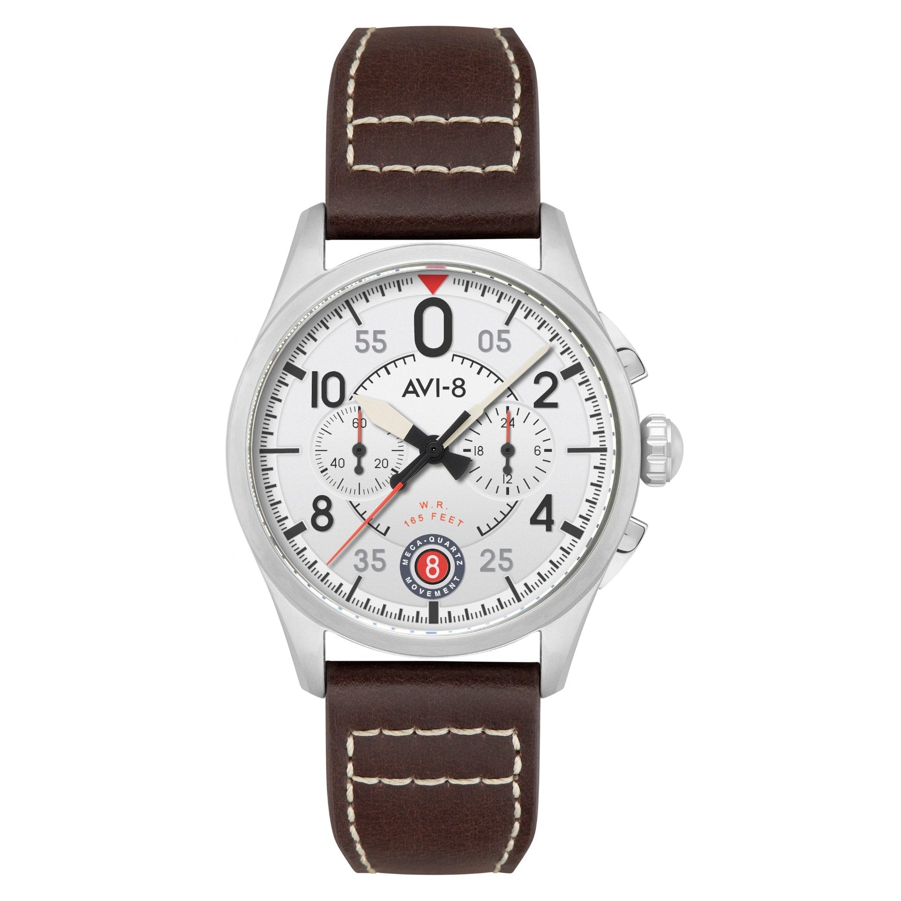 AVI-8 Spitfire Lock Chronograph Aircraft White* – Watches.com