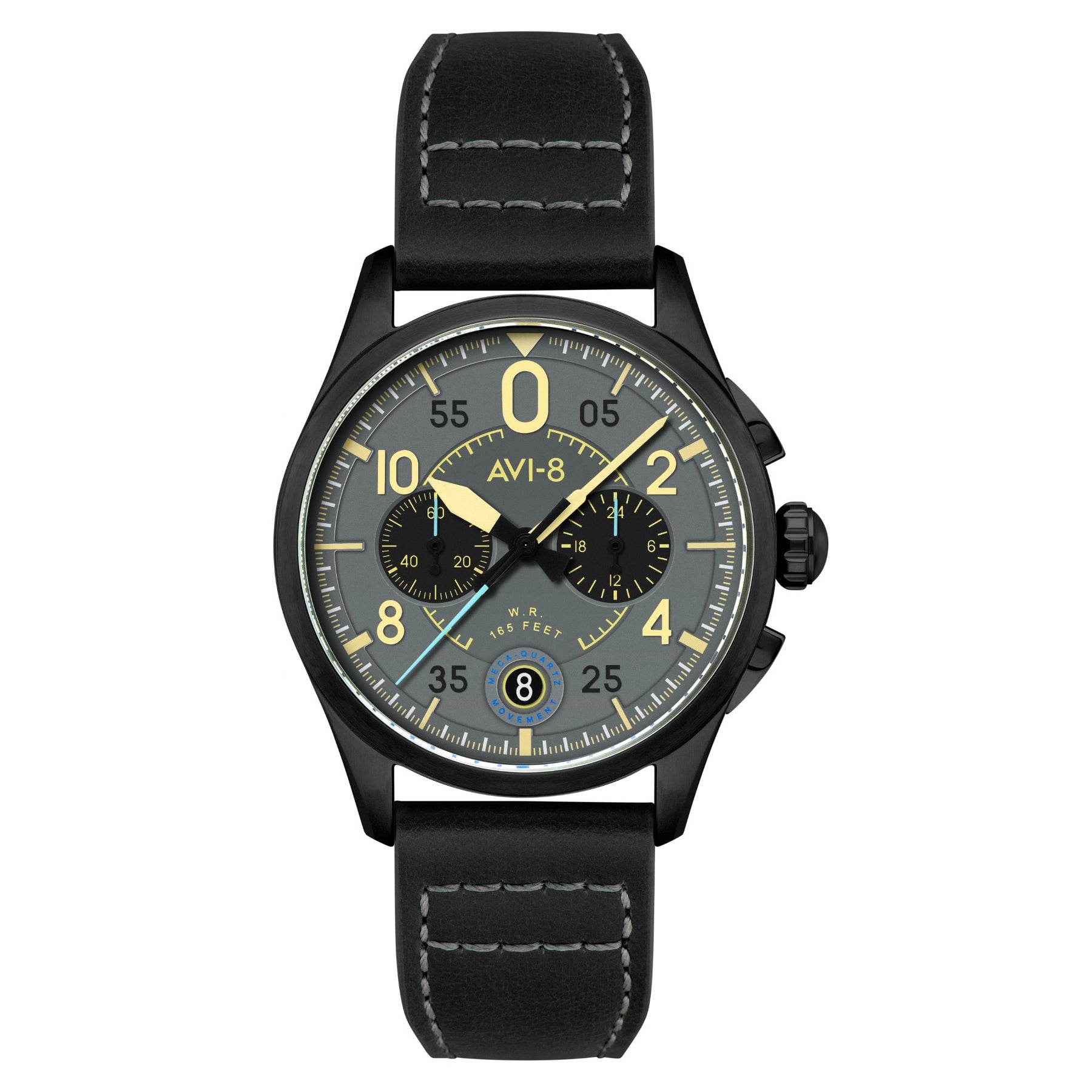 AVI-8 Spitfire Lock Chronograph Heavy Grey – Watches.com