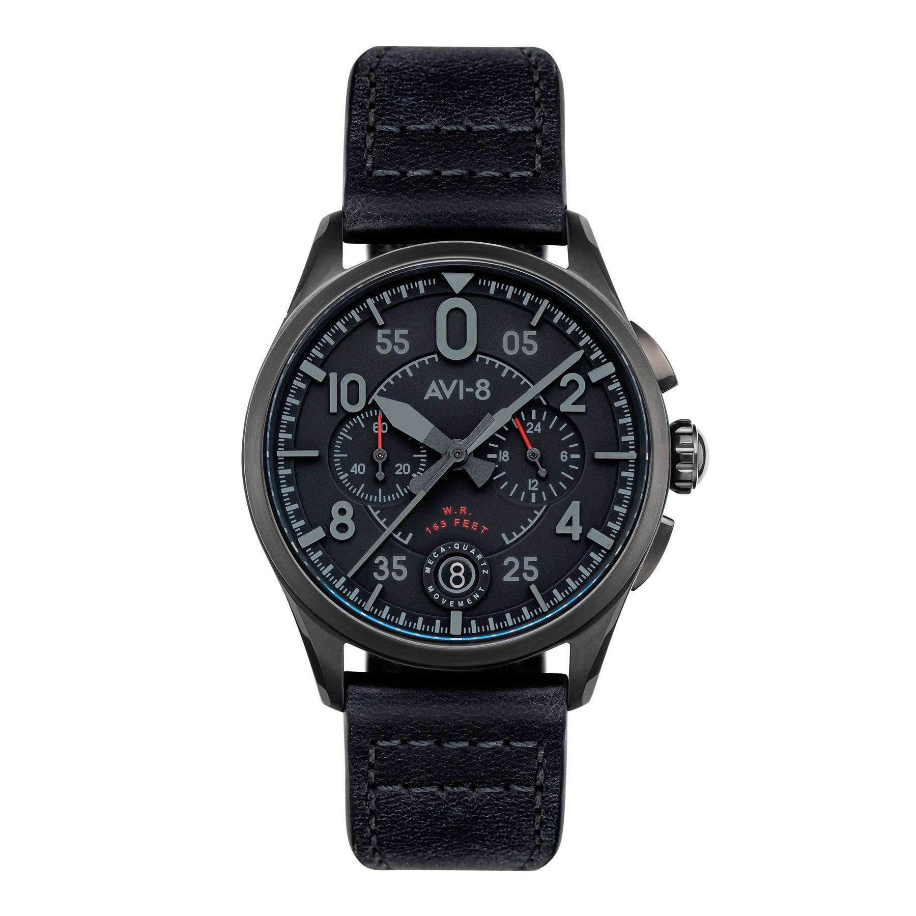 AVI-8 Spitfire Lock Chronograph Slate Black – Watches.com