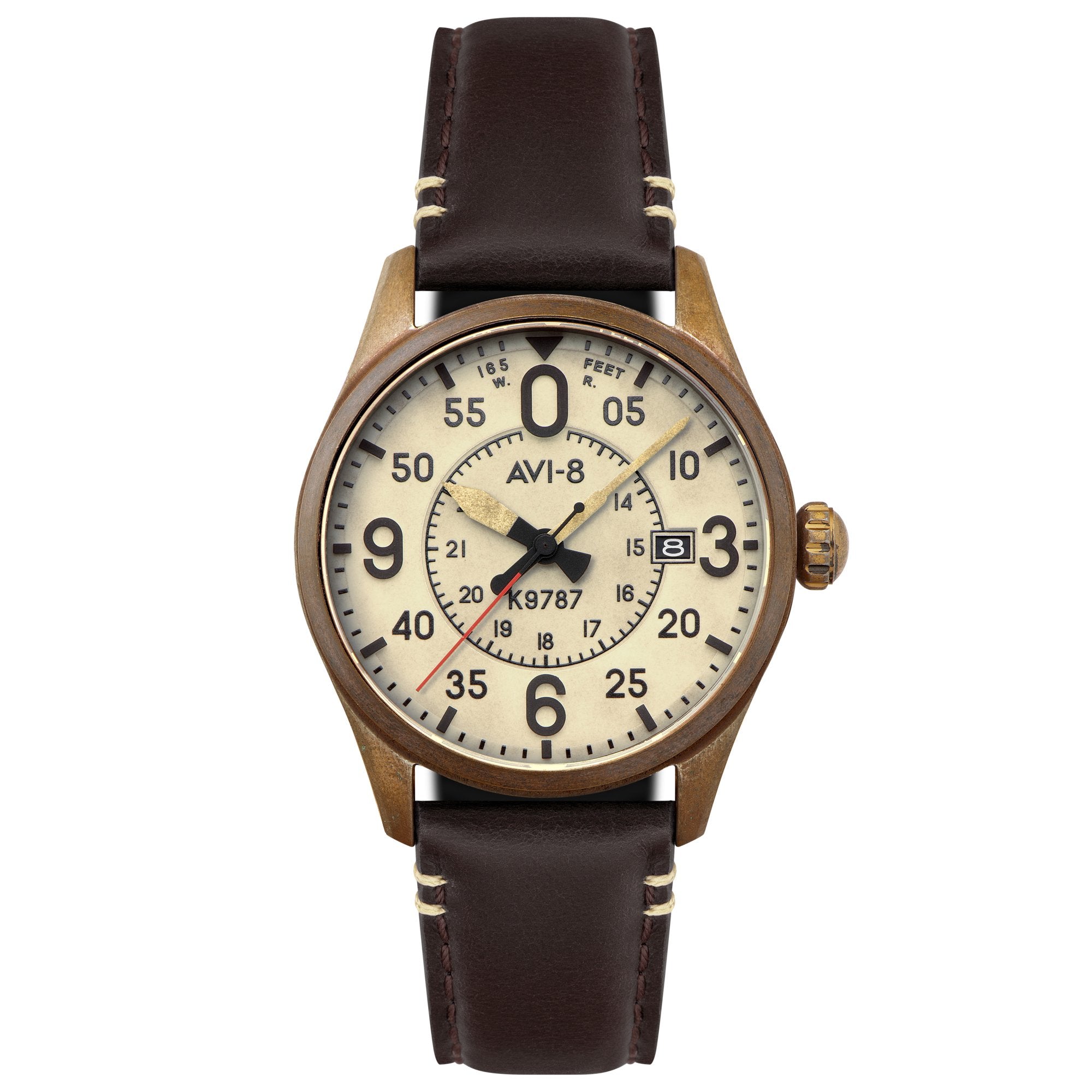 AVI-8 Spitfire Smith Automatic Oxidized Bronze | Watches.com