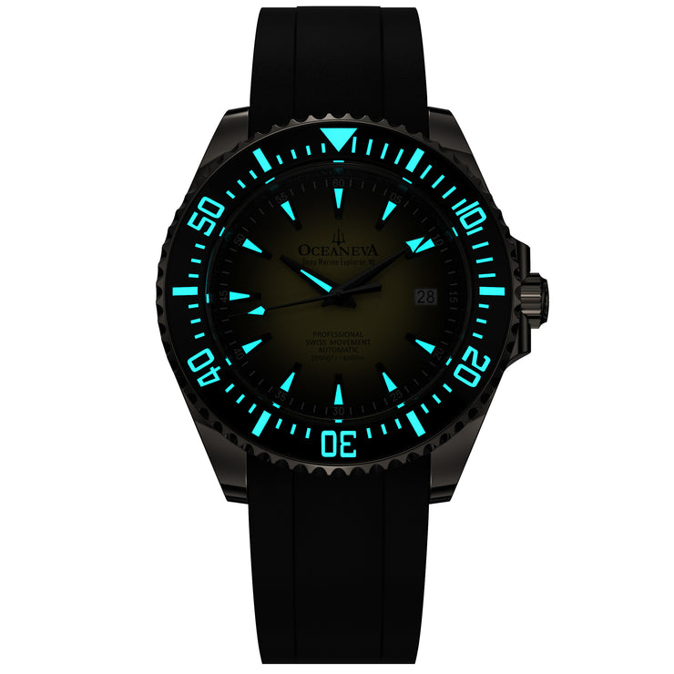 Oceaneva Deep Marine Explorer VI Titanium Automatic 6000m Yellow