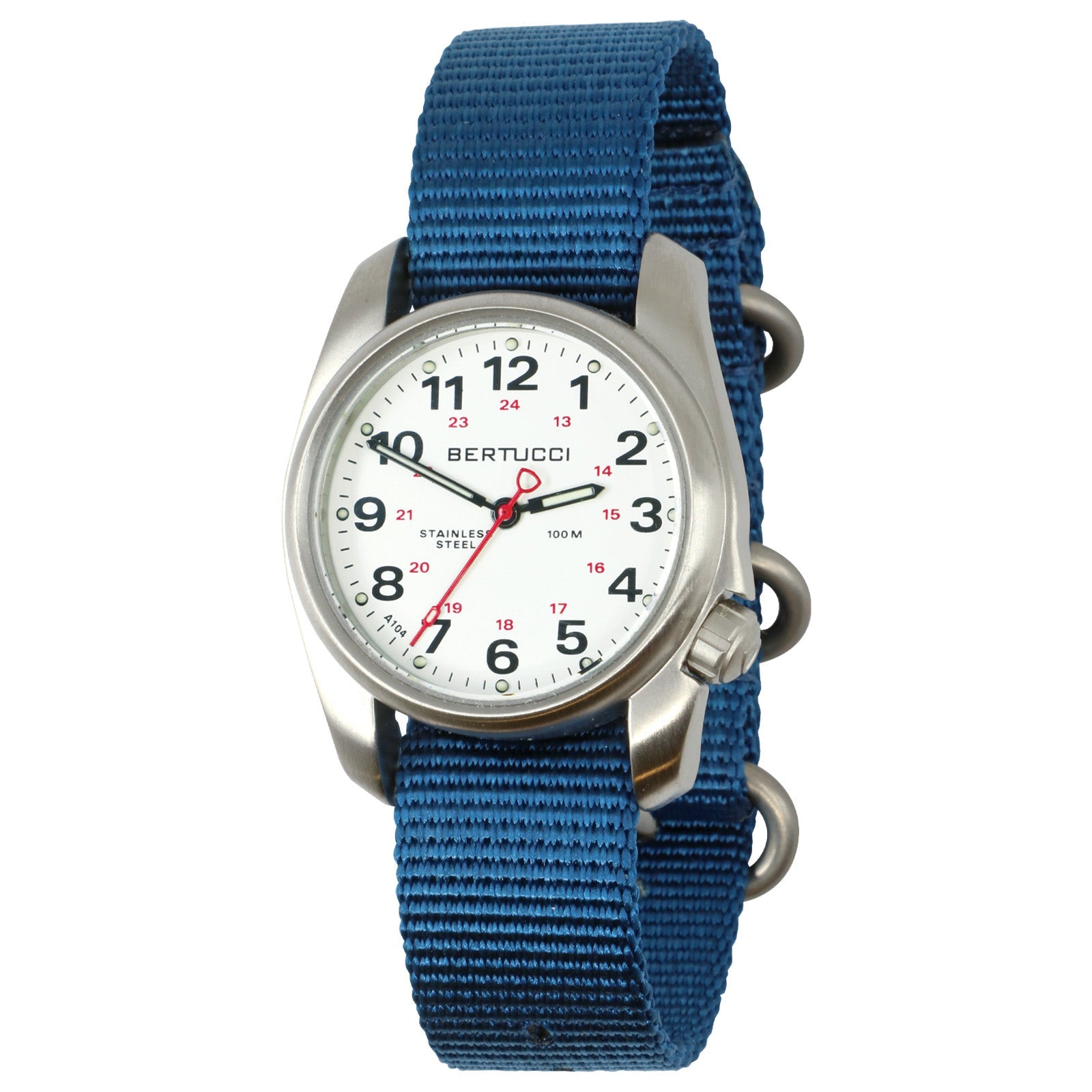 Bertucci A-1S Field Defender Drab White Blue | Watches.com