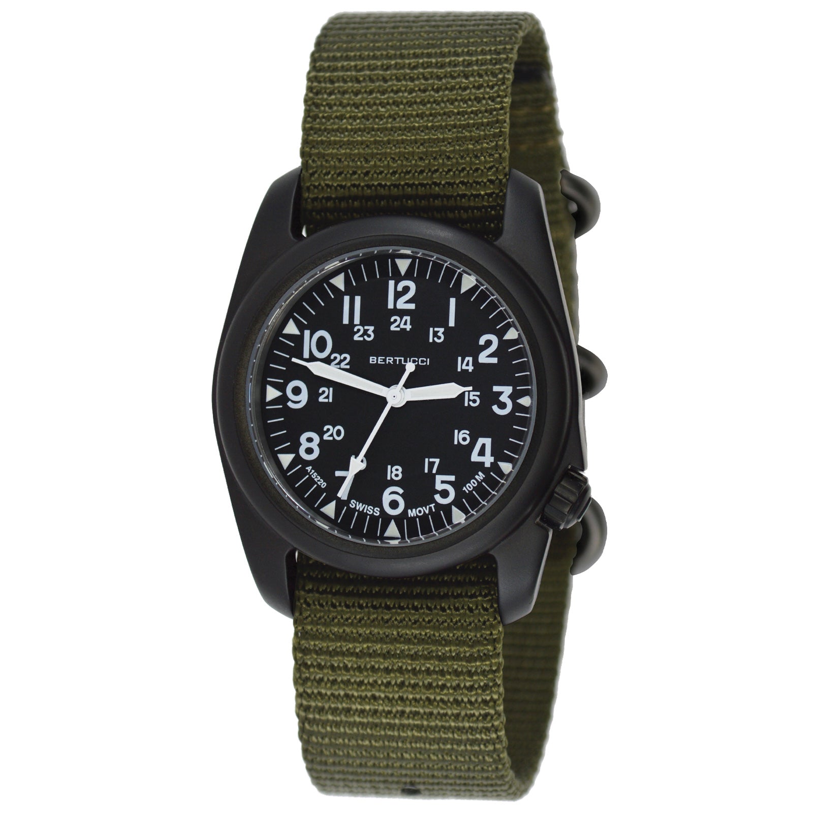 Bertucci A-2S Vintage Field Defender Olive | Watches.com