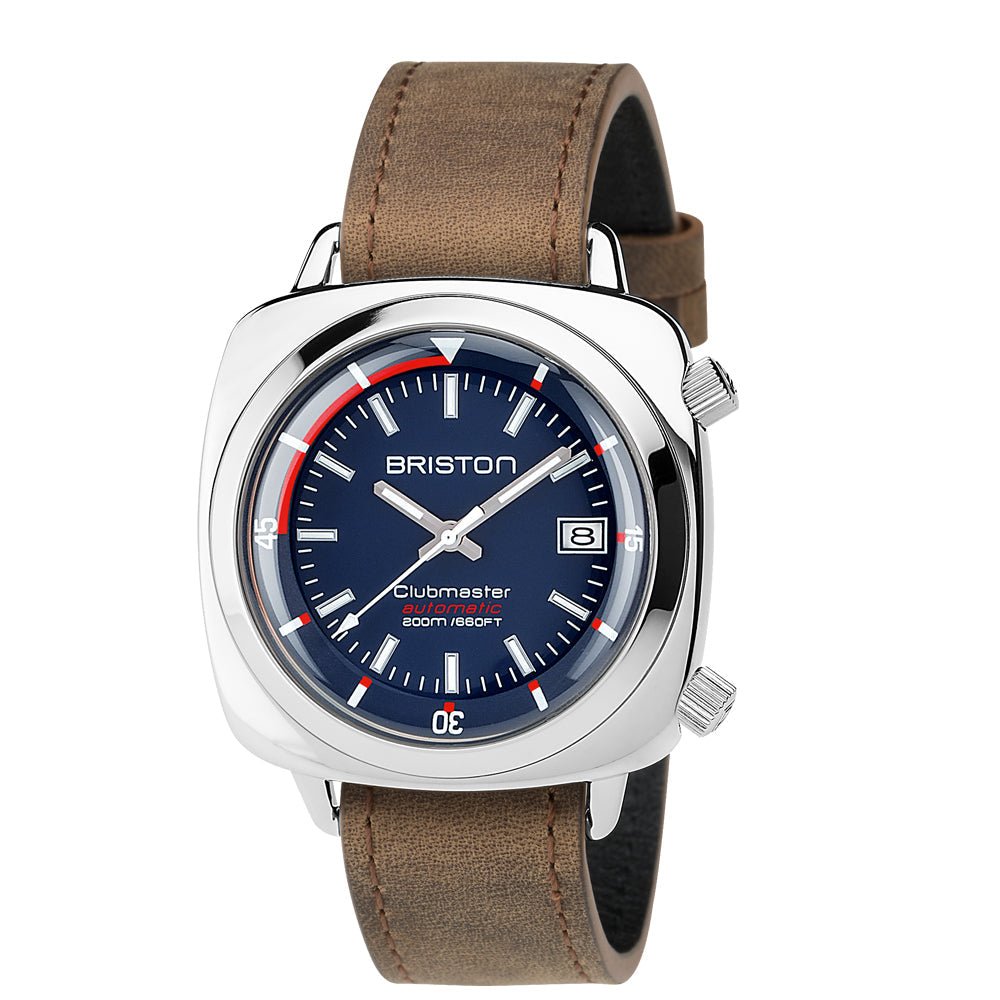 Briston Clubmaster Diver Automatic Steel Blue | Watches.com