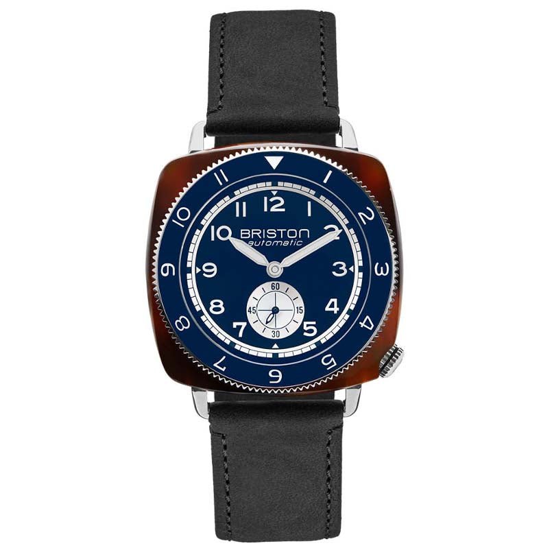 Briston Clubmaster Legend Automatic Small Second Acetate Navy Blue