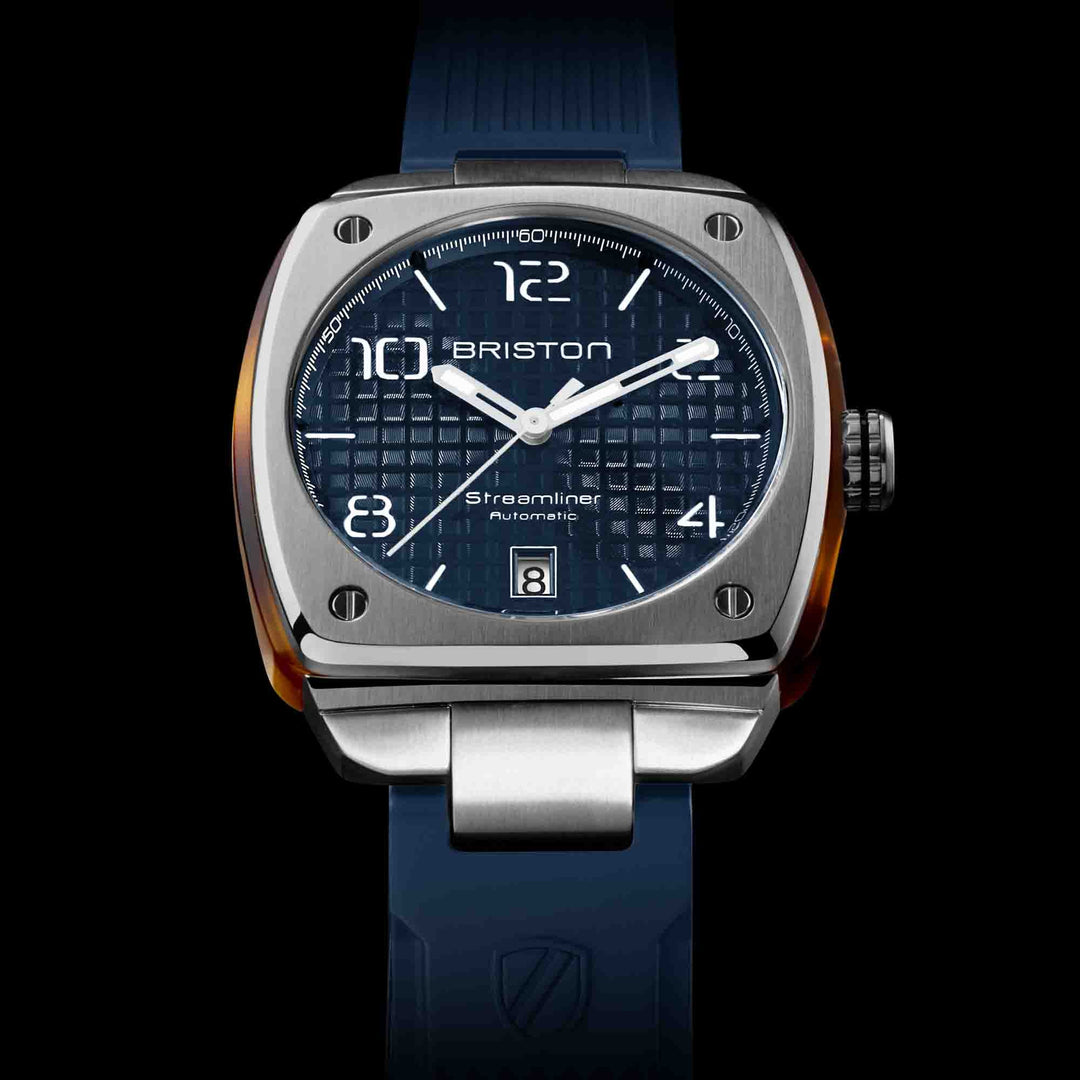 Briston Streamliner Urban HMS Automatic Blue | Watches.com