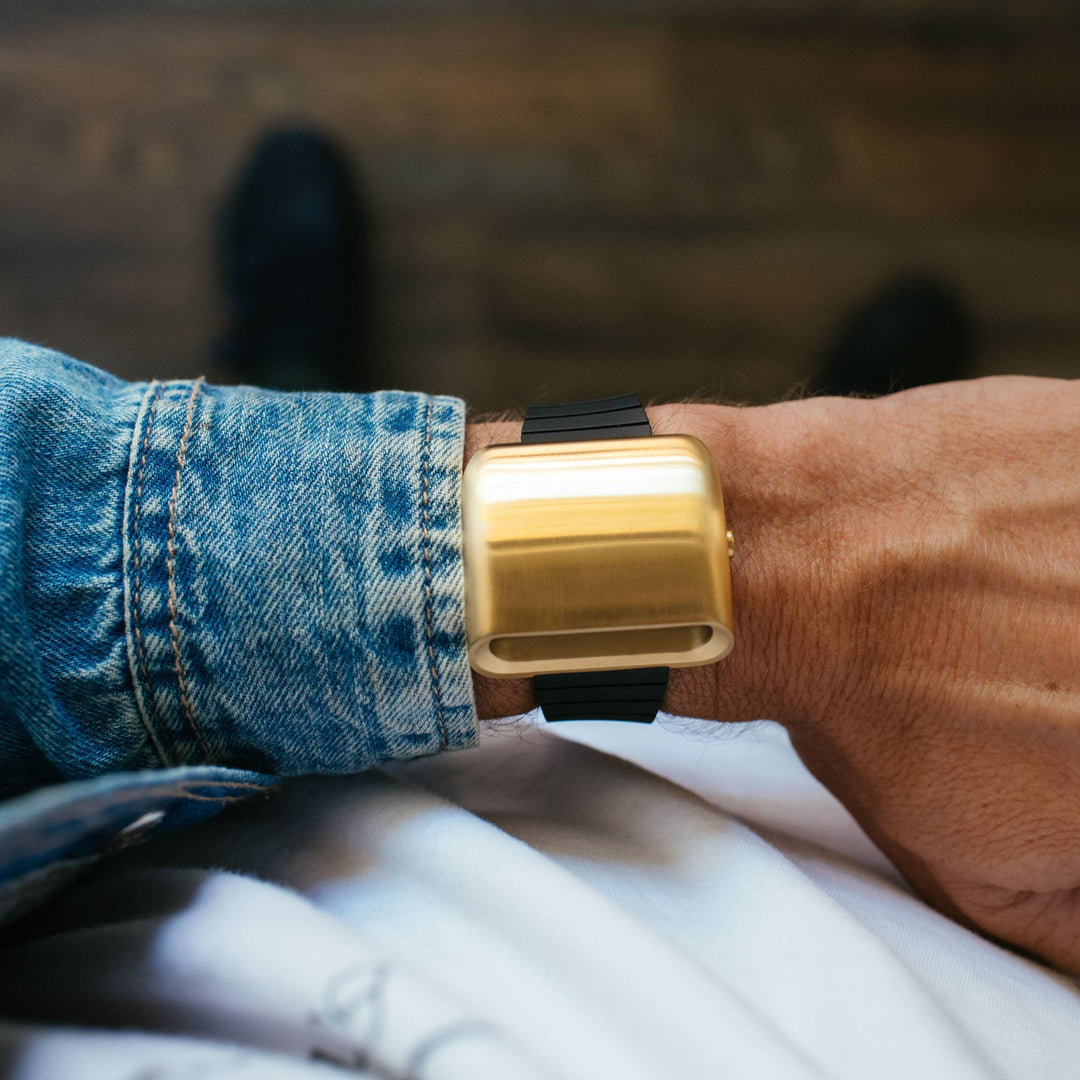 California Watch Co. PCH Driver Jump Hour Gold Black | Watches.com