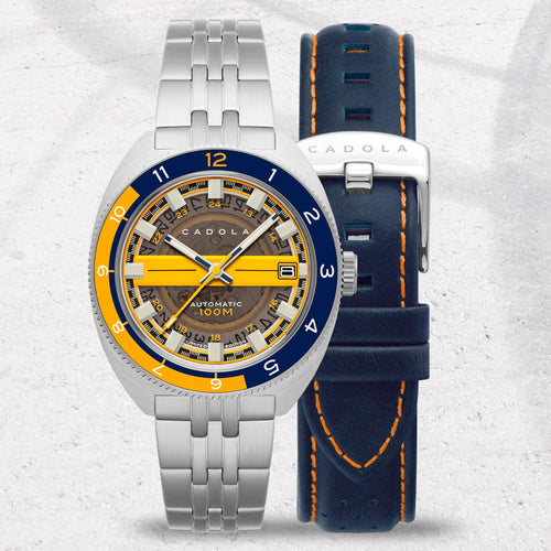 Cadola 1977 Automatic Limited Edition Pennant Blue | Watches.com