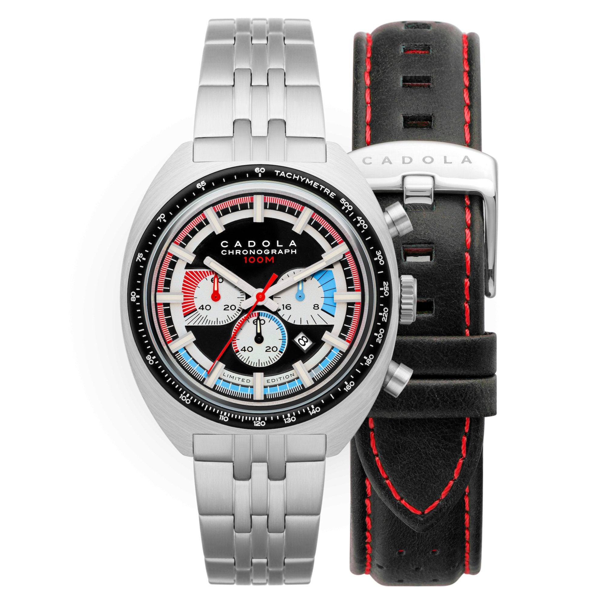 Cadola 1977 Chronograph Limited Edition Classic Black | Watches.com