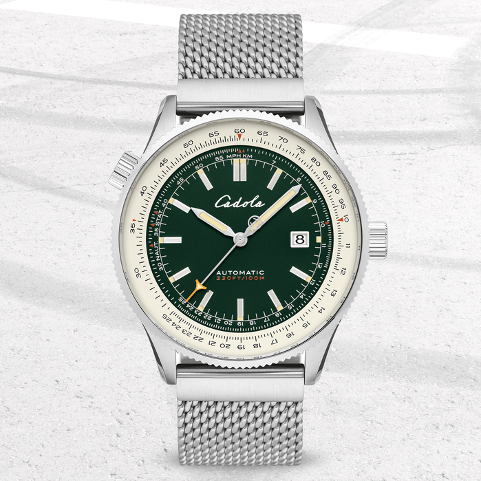 Cadola Aviateur Automatic Skyward Green angled shot picture