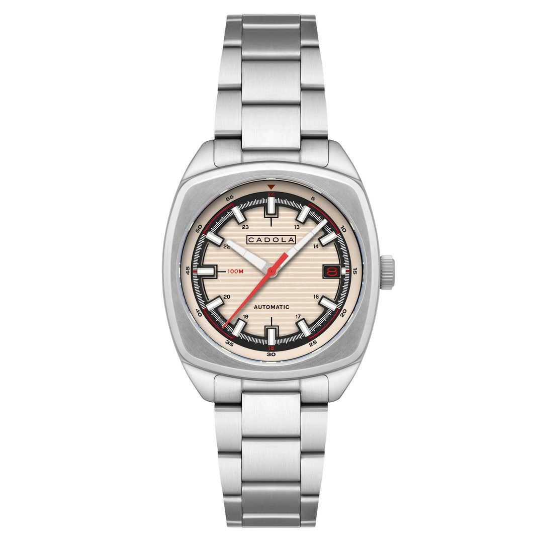 Cadola Buxton Automatic Dusty Silver | Watches.com