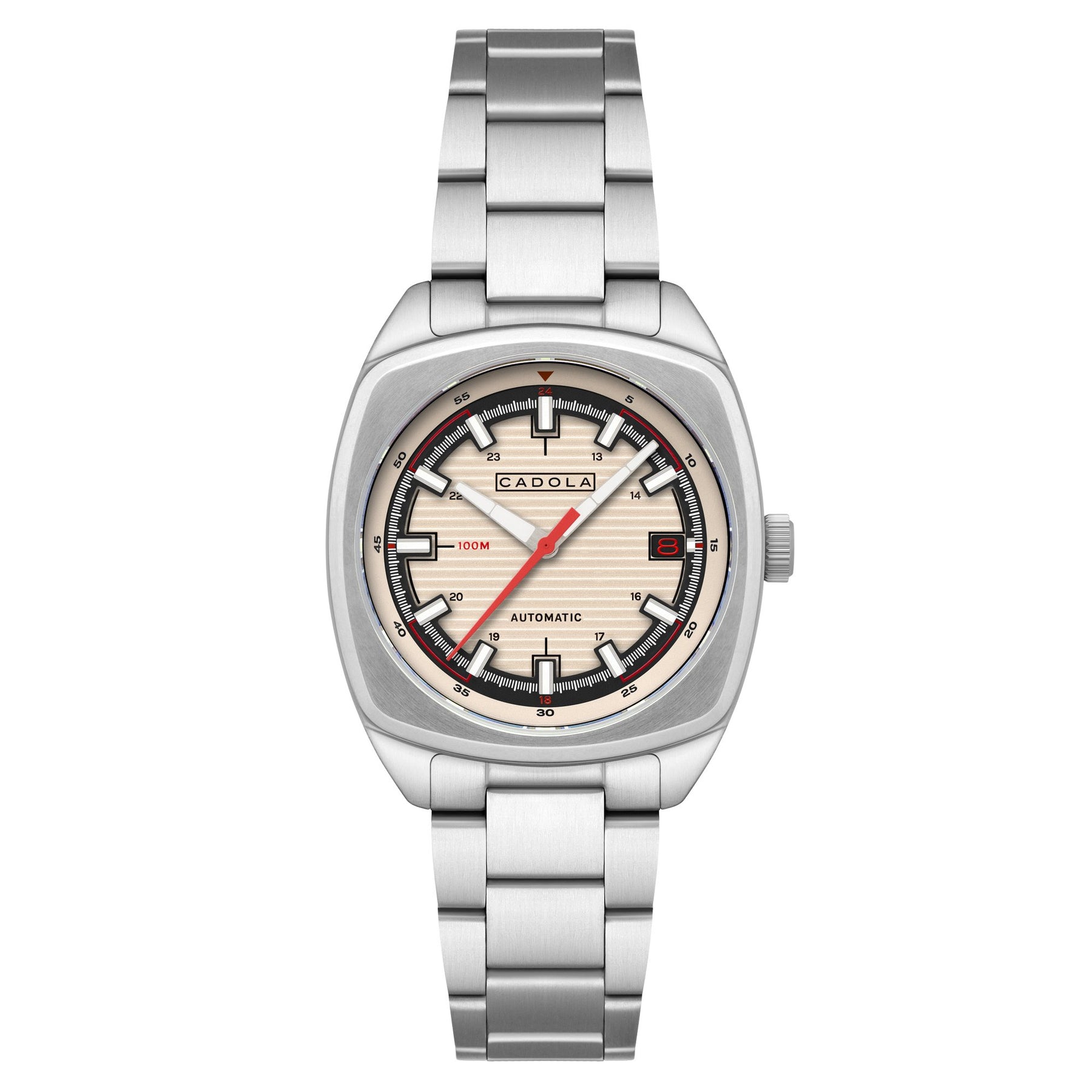 Cadola Buxton Automatic Dusty Silver | Watches.com