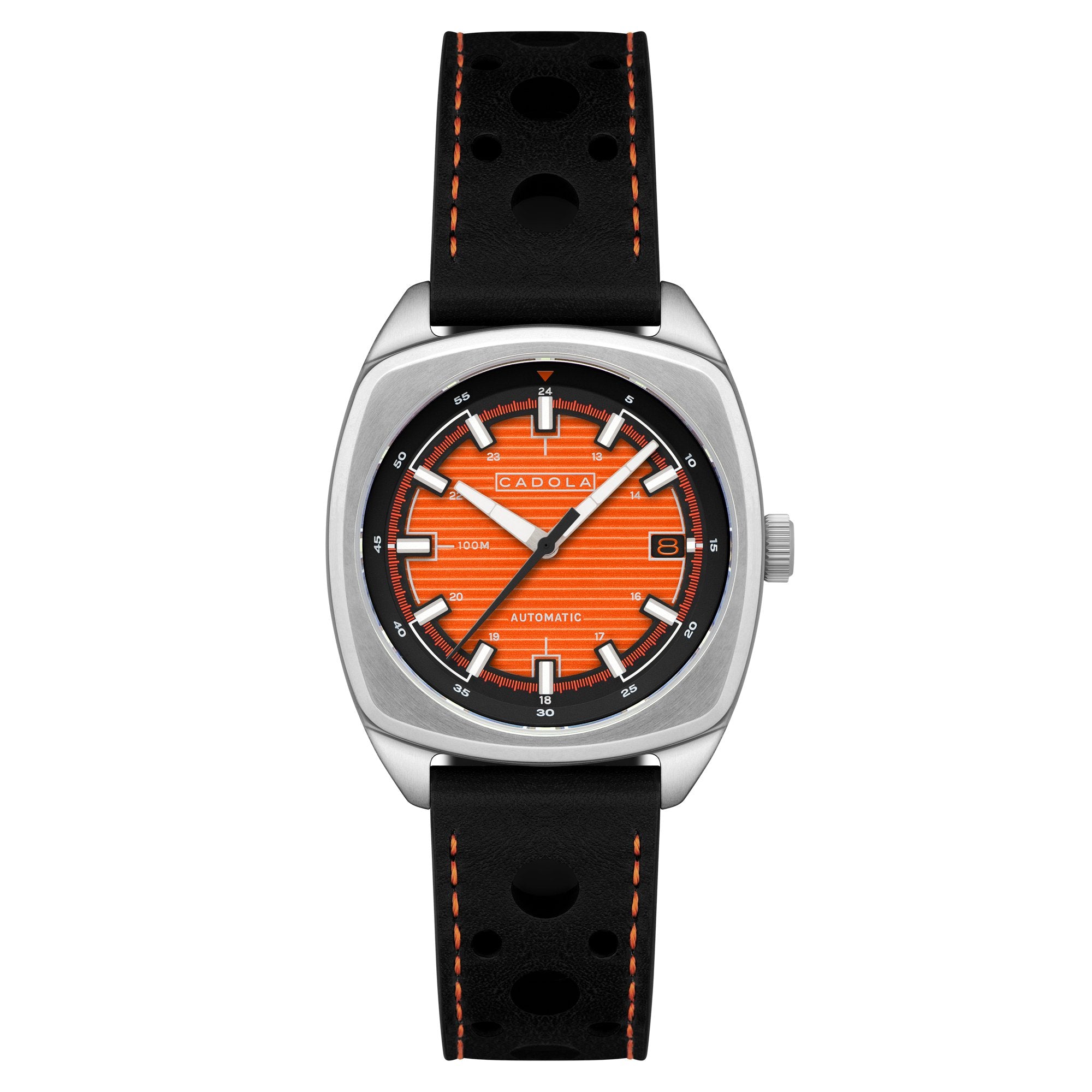 Cadola Buxton Automatic Tangerine Orange – Watches.com
