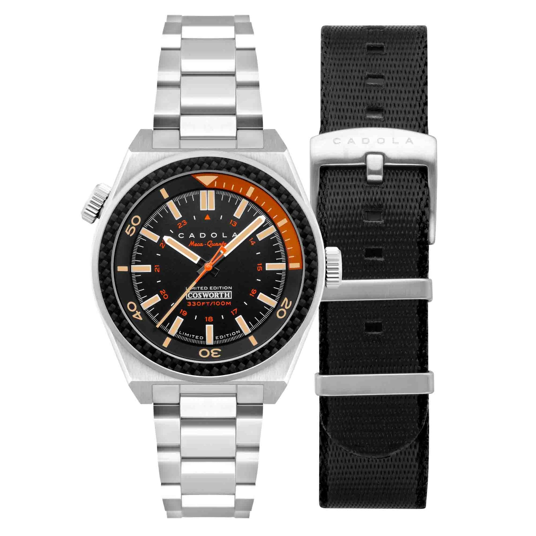 Cadola Cosworth Costin Meca Quartz Asphault Black – Watches.com