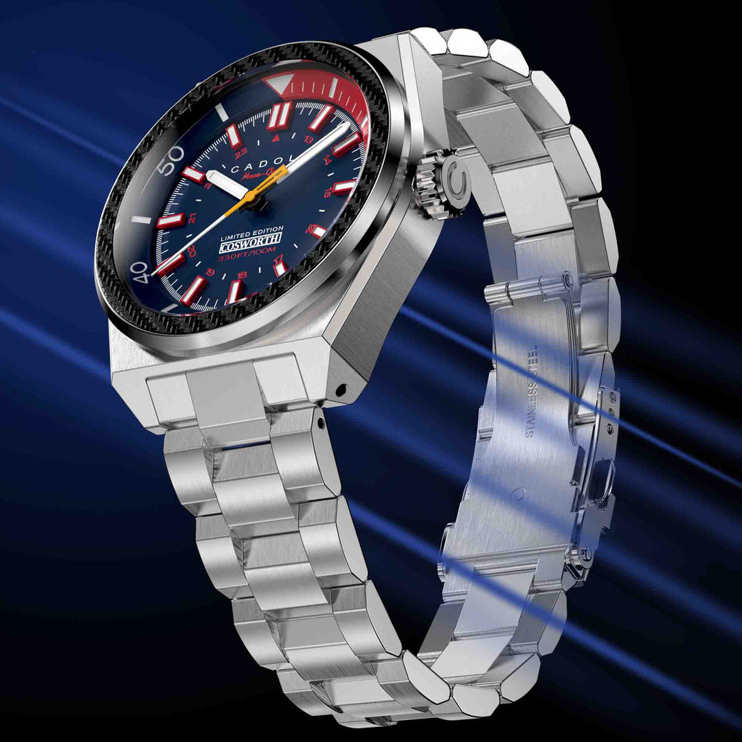 Cadola Cosworth Costin Meca Quartz Stateside Blue – Watches.com