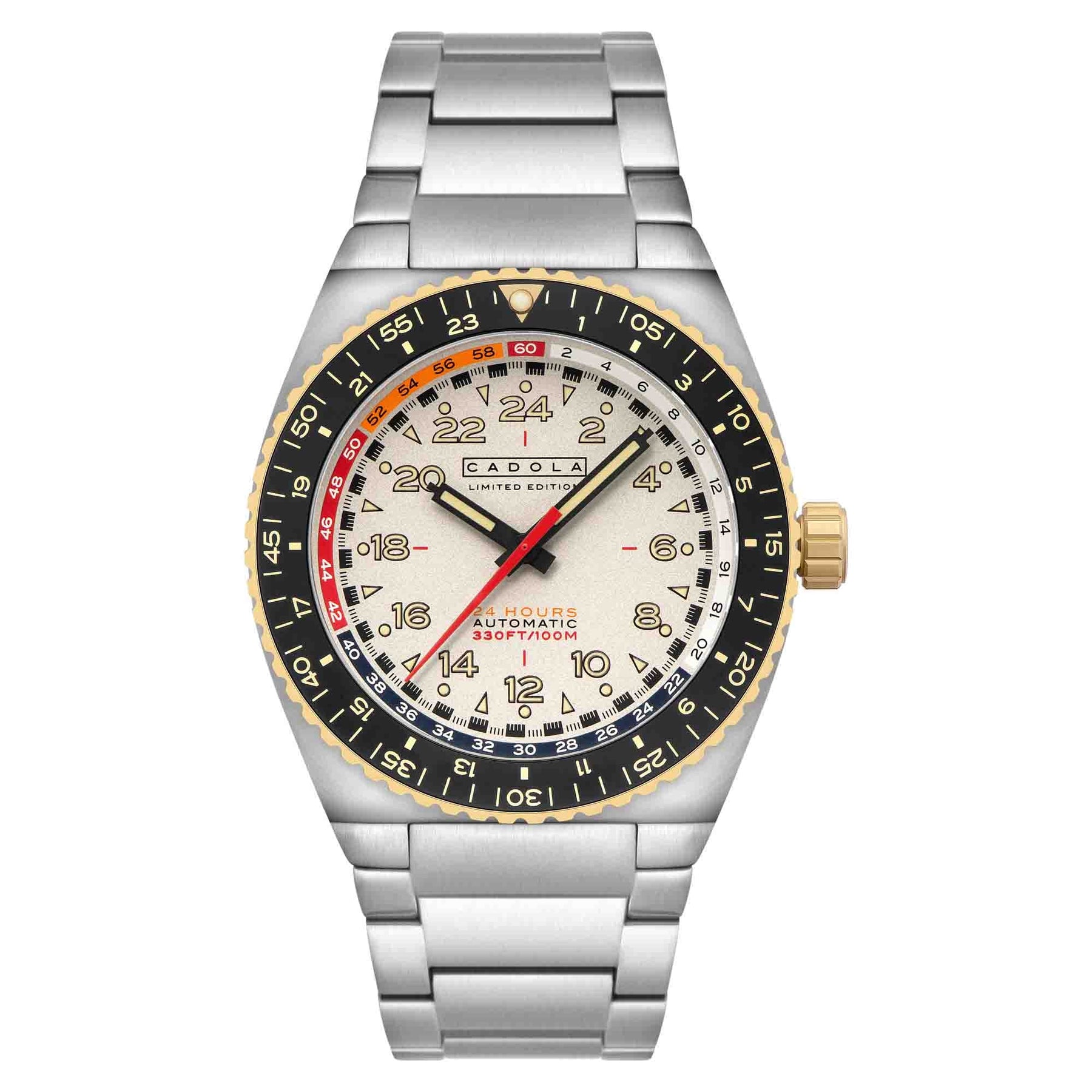 Cadola Dog Leg Automatic Chalk White | Watches.com