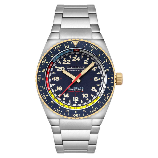 Cadola Dog Leg Automatic Royal Blue | Watches.com