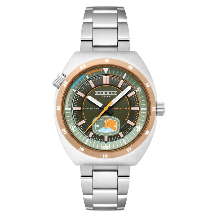 Cadola Giulia Meca Quartz Champion Green angled shot picture