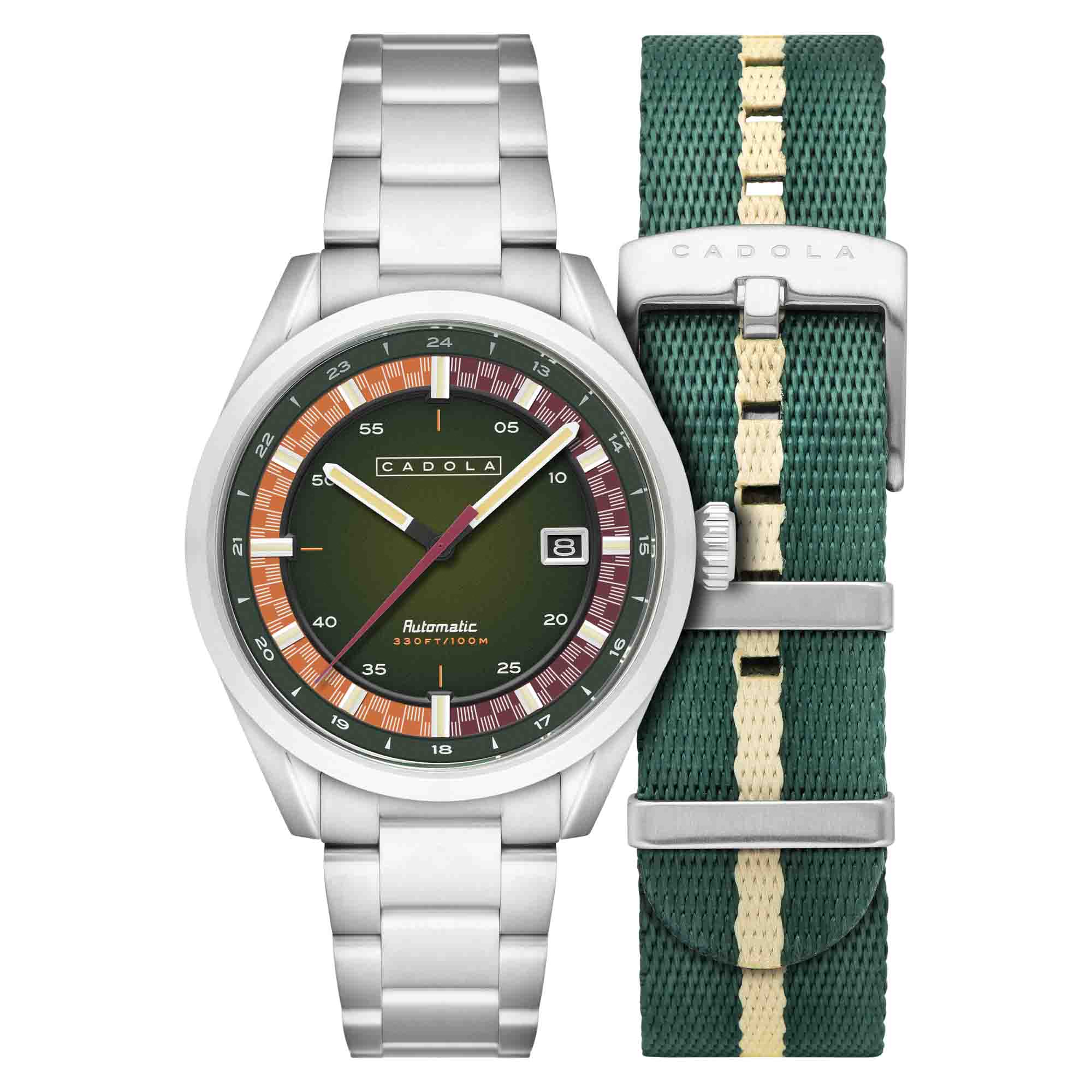 Cadola Paddock Automatic Pine Green | Watches.com