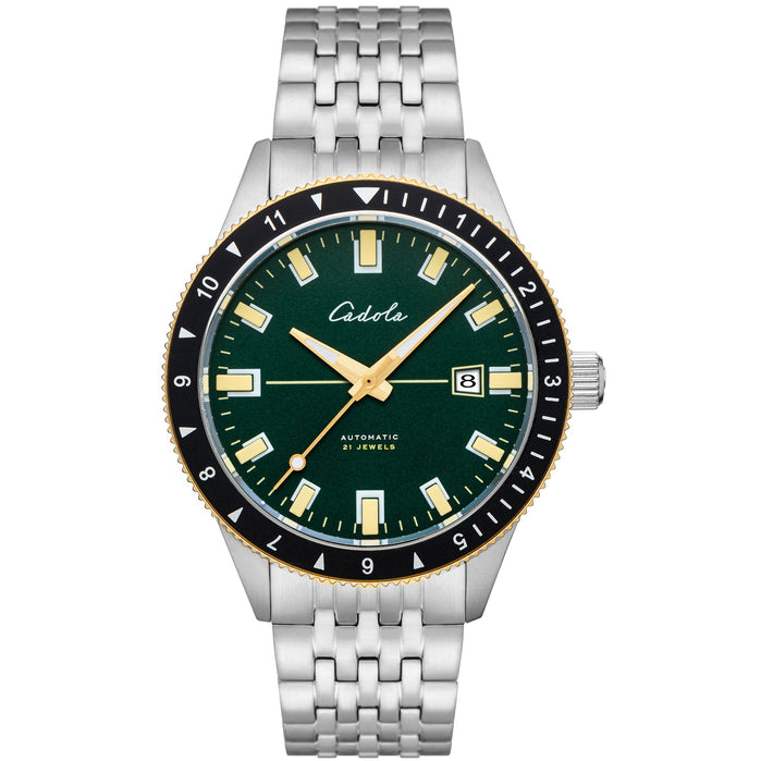 Cadola Tahiti Automatic Bavarian Green angled shot picture