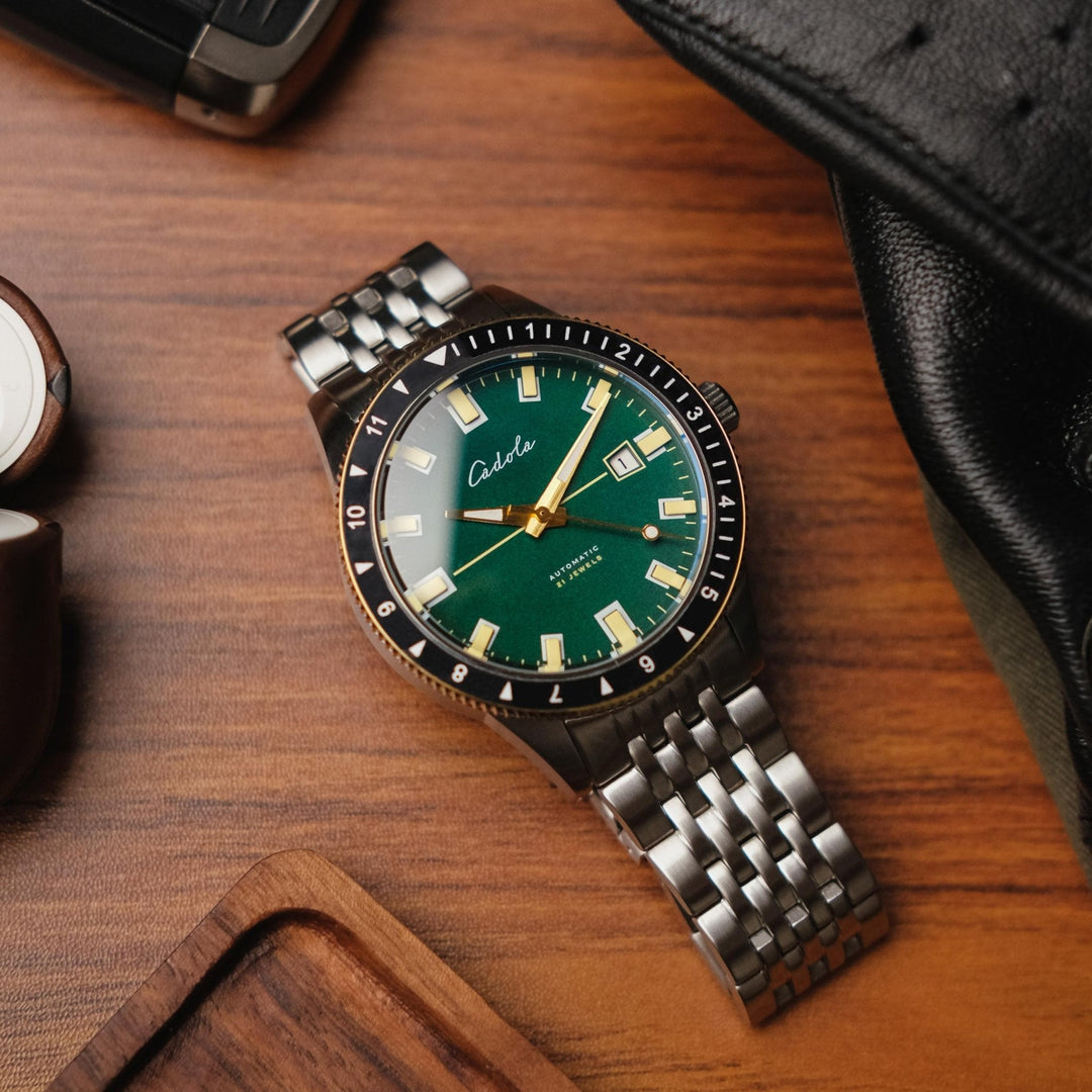 Tahiti様① Cadola Tahiti Automatic Bavarian Green | Watches.com