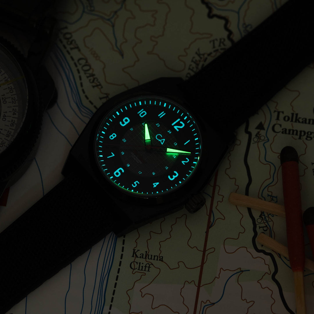 California Watch Co. Lost Coast Solar Field Midnight | Watches.com