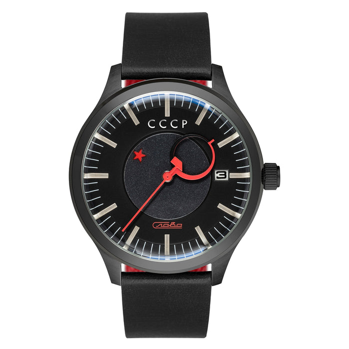 CCCP Heroes Kamzolkin Automatic Black angled shot picture