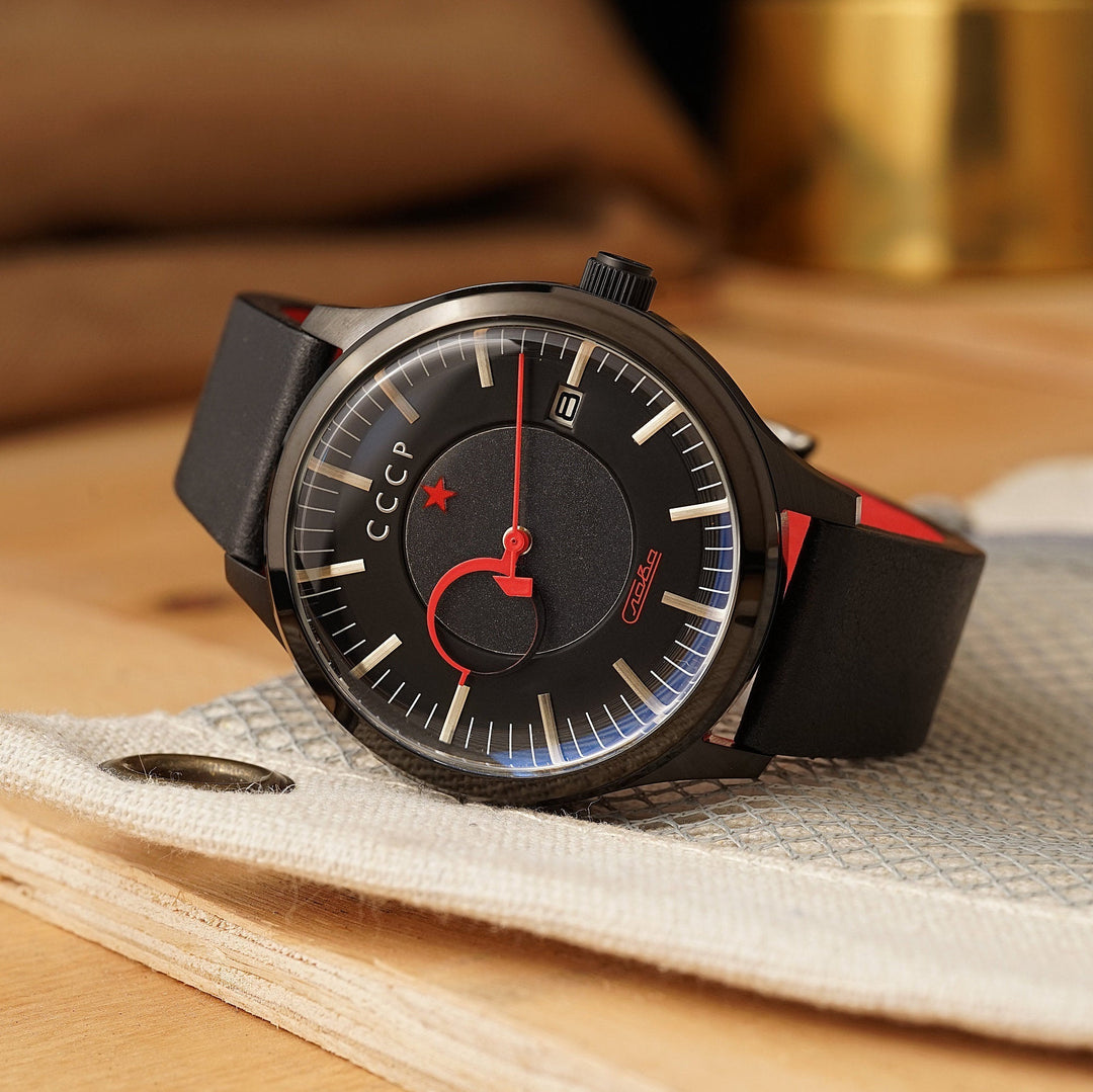 CCCP Heroes Kamzolkin Automatic Black – Watches.com