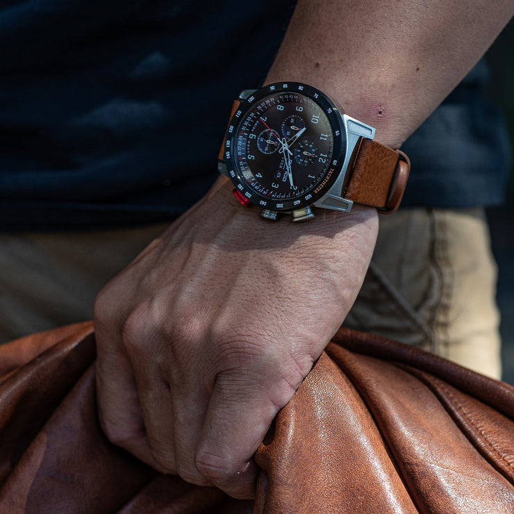 Dango CR-01 Chronograph Whiskey Brown – Watches.com