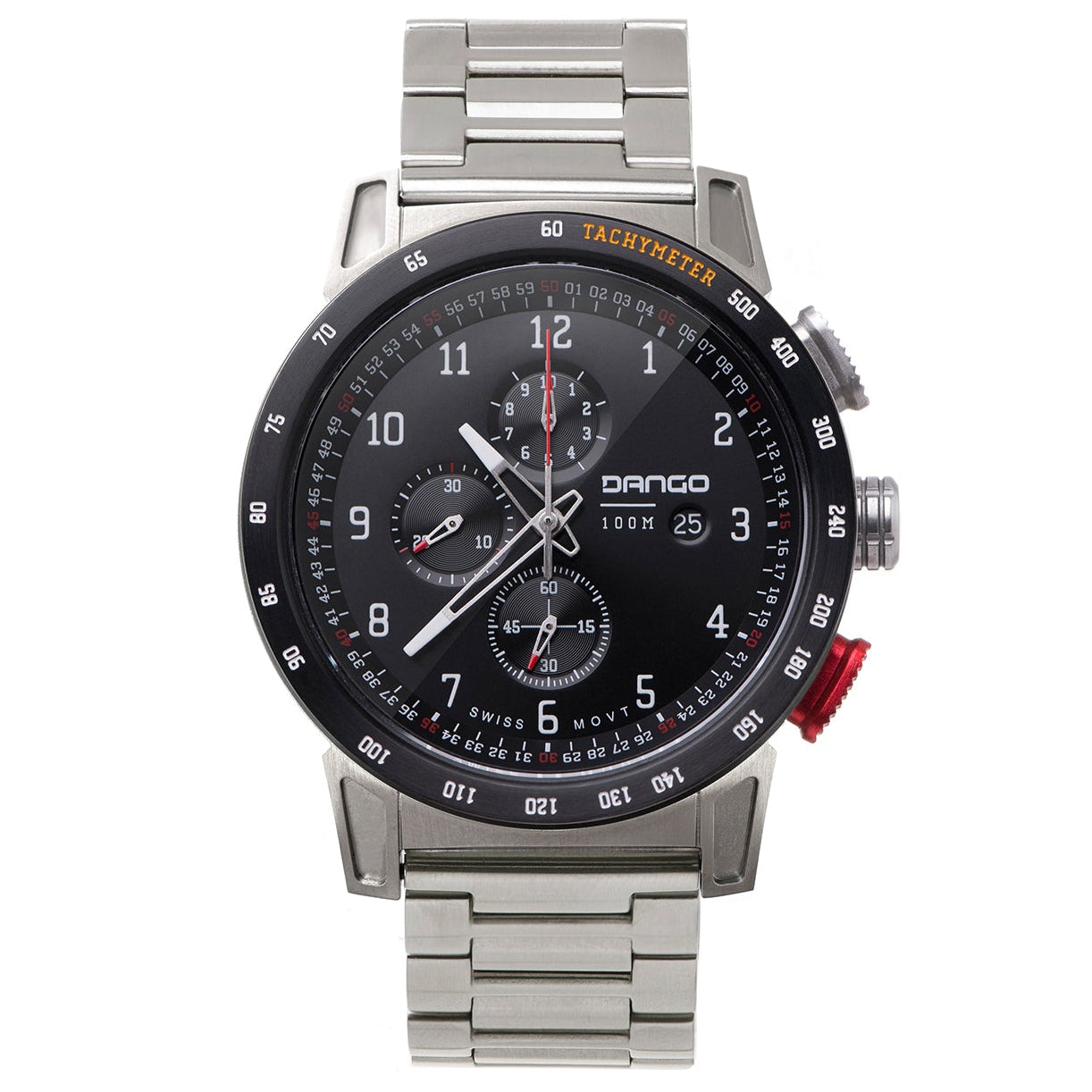 Dango CR-01 Chronograph Black SS – Watches.com