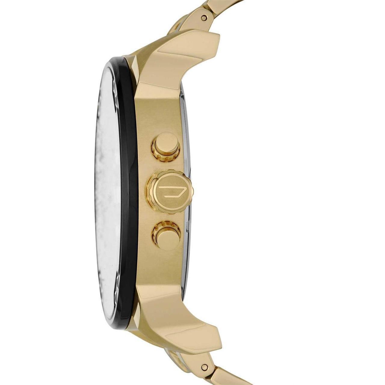 Diesel DZ7333 Mr. Daddy 2.0 Double Disc Jump Hour Gold | Watches.com