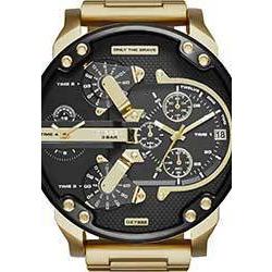 Diesel DZ7333 Mr. Daddy 2.0 Double Disc Jump Hour Gold | Watches.com