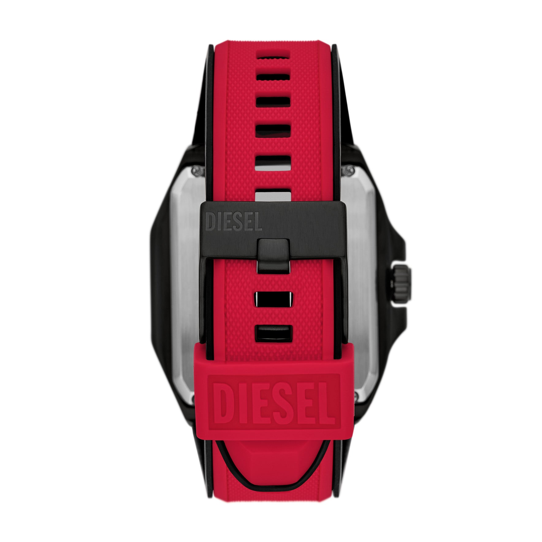 Diesel DZ7469 Flayed Automatic Black Red | Watches.com