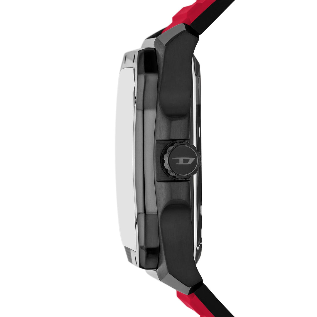 Diesel DZ7469 Flayed Automatic Black Red | Watches.com