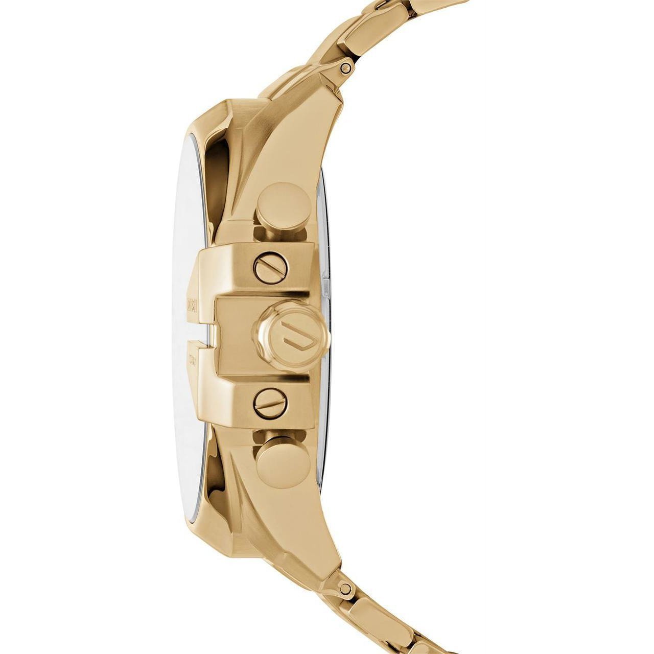 Diesel Mega Chief Chronograph All Gold | Watches.com