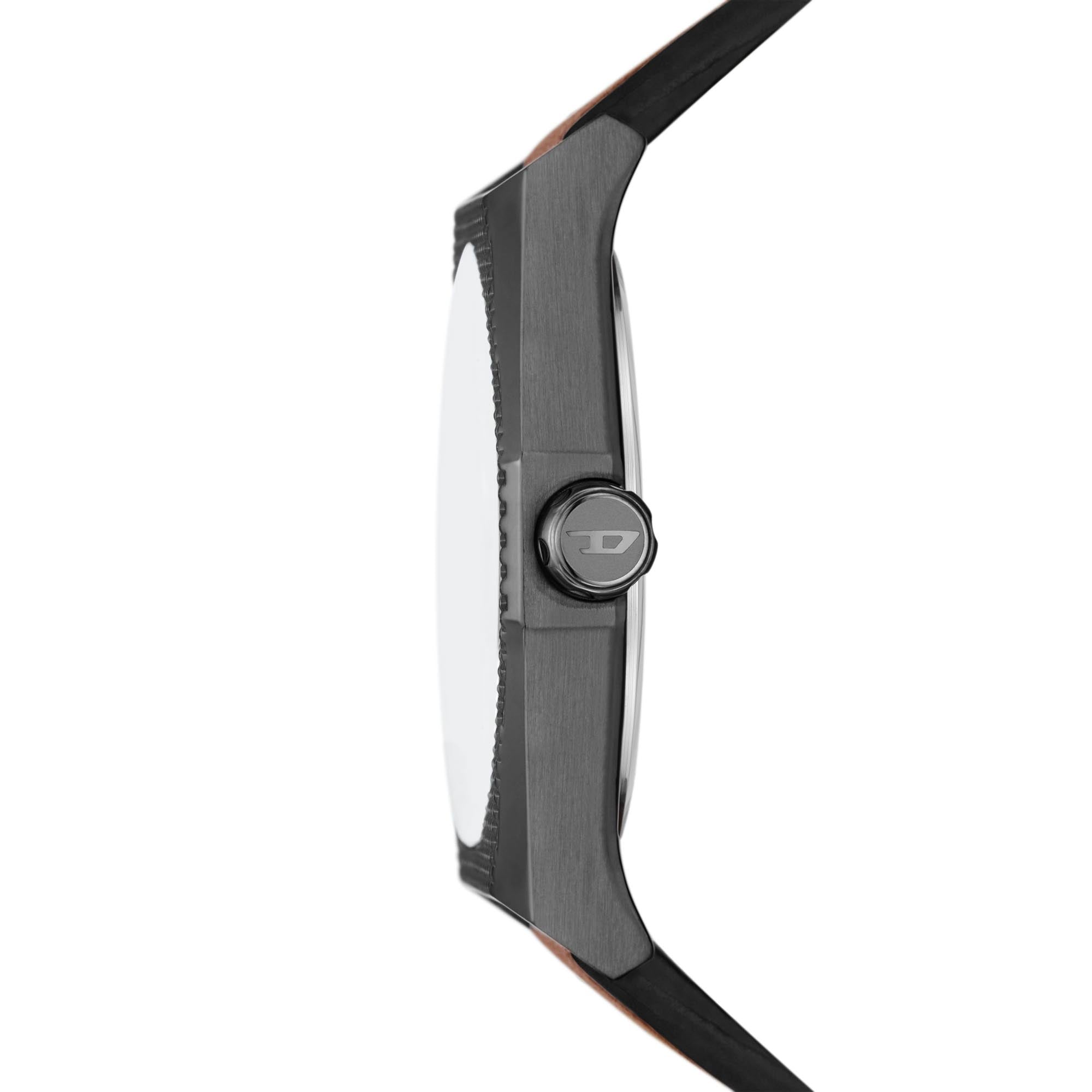 Diesel watches / as a combo / blue and black suede Diesel® Men main image 2