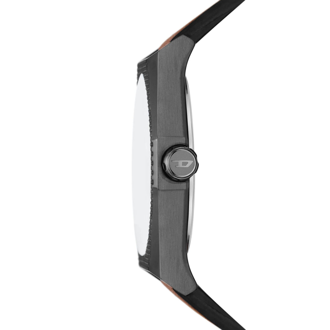 Diesel Scraper Three-Hand Blue Brown | Watches.com