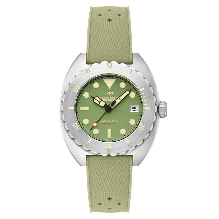 Dominatore Del Mare Amalfi Automatic Fawn Green angled shot picture