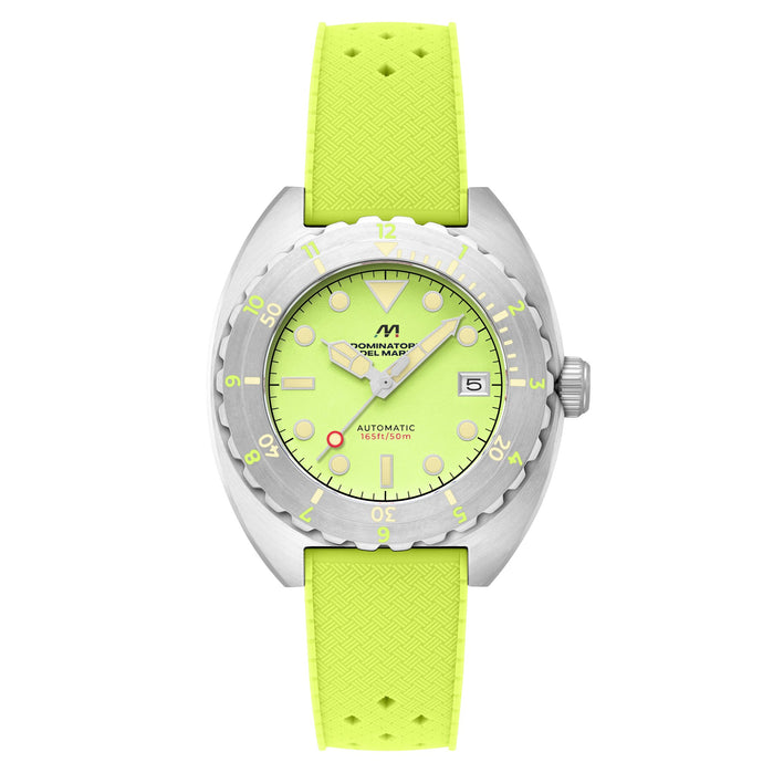 Dominatore Del Mare Amalfi Automatic Lime Green angled shot picture