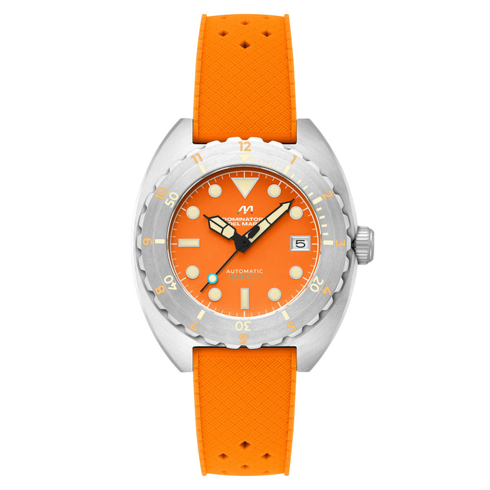 Dominatore Del Mare Amalfi Automatic Retro Orange angled shot picture