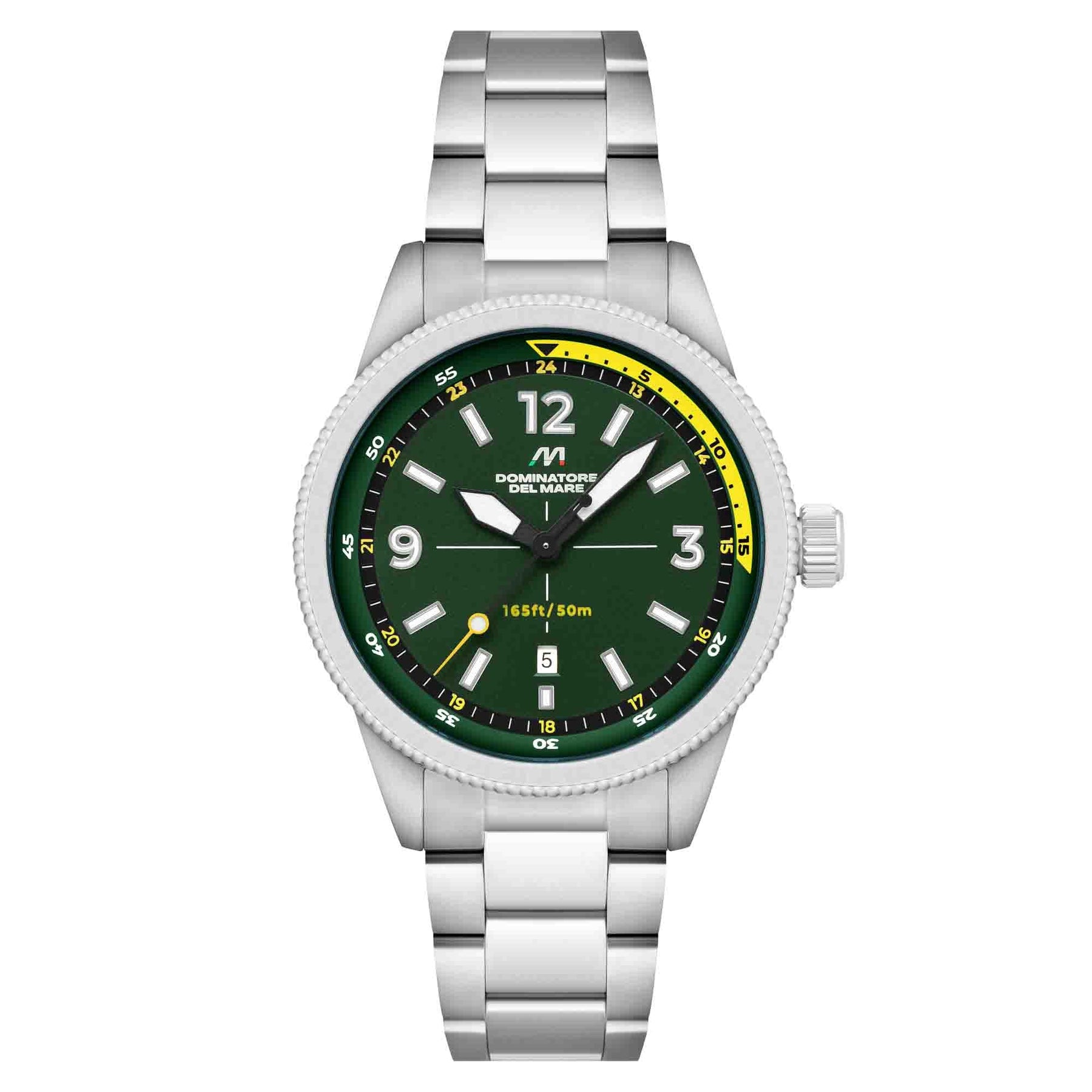 ダンシャリマン Dominatore Del Mare Aviatore Citrus Yellow SS – Watches.com