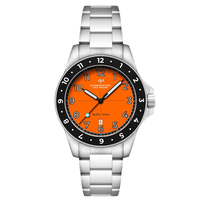 Dominatore Del Mare Bandiera Sunset Orange SS angled shot picture