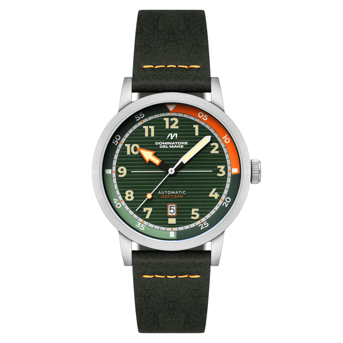 Dominatore Del Mare Camogli Automatic Vert Green angled shot picture