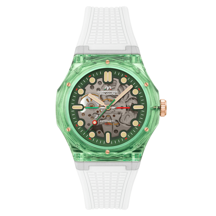 Dominatore Del Mare Ravello Automatic Kelp Green angled shot picture