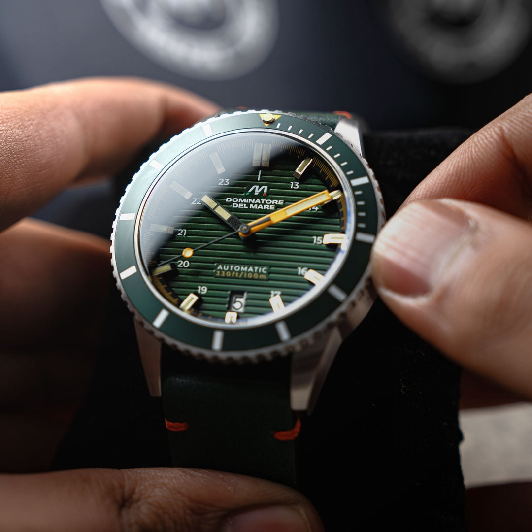 Dominatore Del Mare Scilla Automatic Dark Green | Watches.com