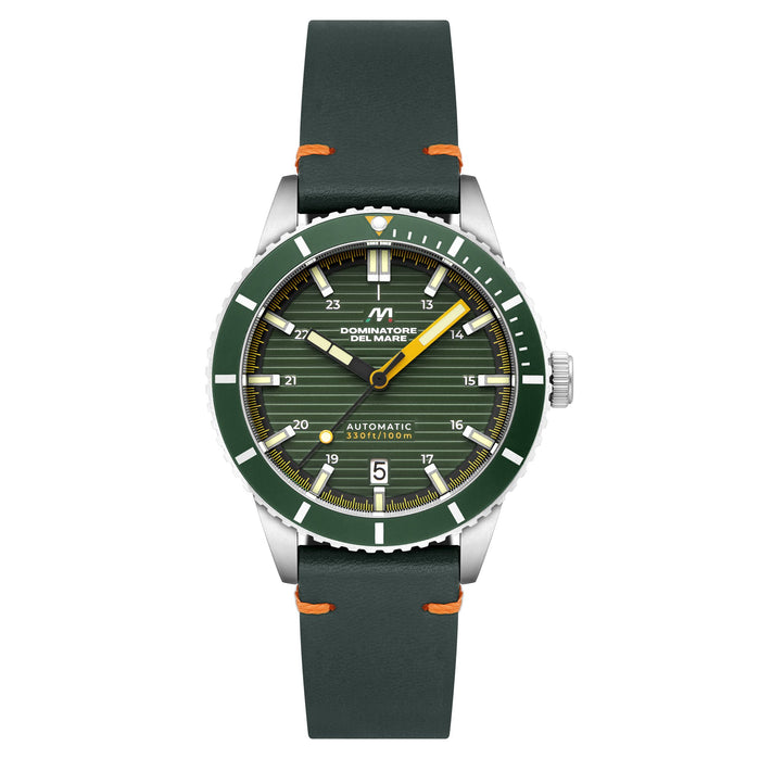 Dominatore Del Mare Scilla Automatic Dark Green angled shot picture